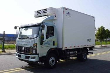 二手冷藏车 重汽HOWO轻卡 统帅 180 4.1 4X2图片
