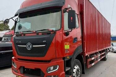 二手东风商用车 天锦KR PLUS 290马力 4X2 车厢可卸式载货车(国六) 单桥 康明斯二手载货车 黄牌图片