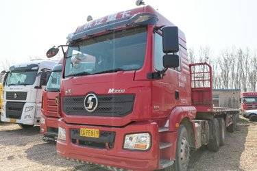 二手陕汽重卡 德龙M3000 轻量化版 400马力 6X4牵引车(国五) 双驱 潍柴二手牵引车 黄牌图片