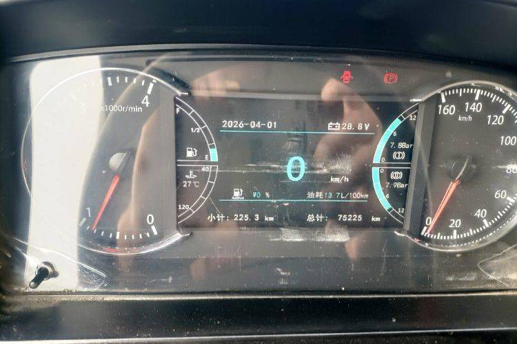 二手陕汽轻卡 160马力 载货车