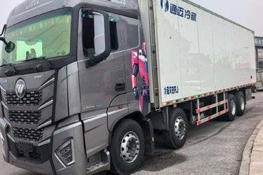 二手冷藏车 欧曼重卡(原福田欧曼) 欧曼EST星辉版 580 9.6 8X4