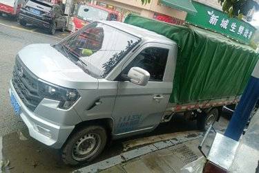 二手长安凯程 星卡PLUS 豪华型 1.6L 122马力 汽油 3.32米单排栏板微卡(国六) 单桥 东安二手载货车 蓝牌图片