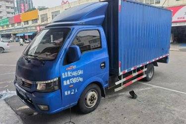 二手东风途逸 T5 1.5L 110马力 汽油 3.7米单排厢式小卡(国五) 单桥 五菱柳机二手载货车 蓝牌图片