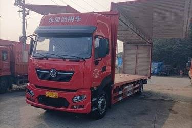 二手东风商用车 天锦KR 6.7L柴油 290马力 4X2 法士特8档 高顶双卧 9.8米厢式载货车(国六) 单桥 福田康明斯二手载货车 黄牌图片