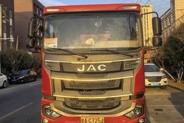 二手江淮 格尔发A5LⅢ 290马力 8X4 6米自卸车(国五) 前四后八 潍柴二手自卸车 黄牌图片