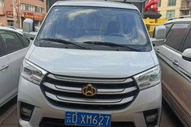 二手长安跨越 新豹T5 标准版 1.6L CNG 105马力 2.535米双排厢式微卡(国六) 单桥 东安二手载货车 蓝牌