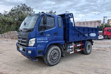 二手福田 瑞沃E3 160马力 4米自卸车(国五) 单桥 玉柴二手自卸车 黄牌图片
