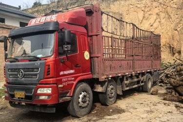 二手陕汽商用车 轩德X6中卡 轻量化版 220马力 6X2 7.8米仓栅式载货车(国五) 前四后四 玉柴二手载货车 黄牌图片