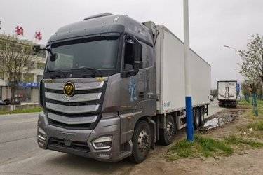 二手冷藏车 欧曼重卡(原福田欧曼) 欧曼EST 520 9.6 8X4