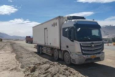 二手冷藏车 欧曼重卡(原福田欧曼) 欧曼EST  9.6图片