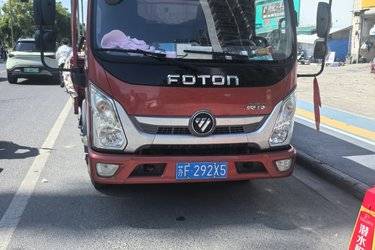 二手福田 奥铃捷运 116马力 4.17米单排栏板轻卡(国五) 单桥 北汽福田二手载货车 蓝牌图片