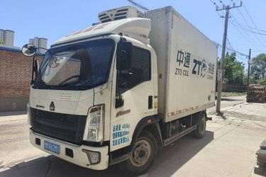 二手冷藏车 重汽HOWO轻卡 悍将M 160 4.2 4X2图片