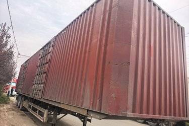 二手16.50米x2.85米 3轴 集装箱式半挂车