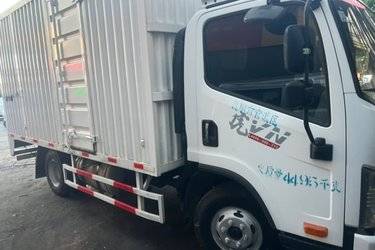 二手解放 虎VN 110马力 单排厢式宣传车(江特牌)(国五) 单桥 全柴二手载货车
