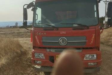 二手东风商用车 天锦重卡 280马力 8X4 6.8米自卸车(国五) 前四后八 玉柴二手自卸车 黄牌