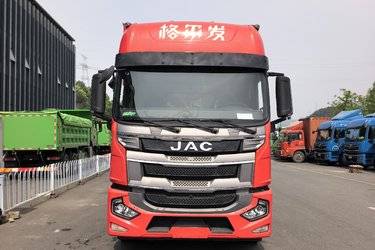 二手江淮 格尔发A5XⅢ中卡 1.0版 260马力 4X2 5.8米厢式载货车(国六) 单桥 安徽康明斯二手载货车 黄牌