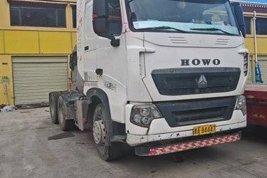 二手中国重汽 HOWO T7H重卡 540马力 6X4牵引车(国五) 双驱 曼二手牵引车 黄牌图片
