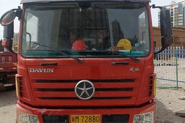 二手大运 风驰 160马力 4X2 6.3米自卸车(国五) 单桥 玉柴二手自卸车 黄牌图片