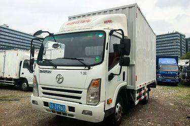 二手大运 116马力 4.05米单排仓栅小卡(国五) 单桥 大柴二手载货车 蓝牌