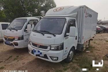 二手东风途逸 T5 1.6L 122马力 汽油 3.8米单排厢式小卡(国六) 单桥 东风二手载货车 蓝牌图片