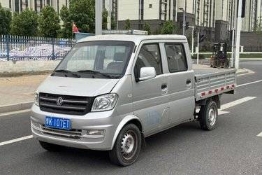 二手东风小康 K02L 2022款 1.3L 92马力 汽油 2米双排栏板微卡(国六) 单桥 东风二手载货车 蓝牌图片