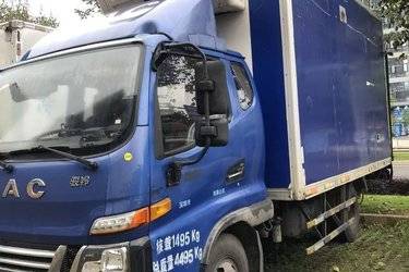 二手冷藏车 江淮骏铃 骏铃V5 120 4 4X2图片