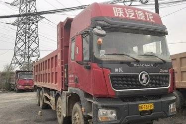 二手陕汽商用车德龙G500 标载版 4.3L柴油 240马力 6X2R 法士特10档 4.2米排半自卸车(国六) 6X2R 潍柴二手自卸车 黄牌图片