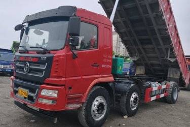 二手陕汽商用车 轩德X6 标载版 220马力 6X2 6.5米自卸车(国五) 前四后四 潍柴二手自卸车 黄牌图片