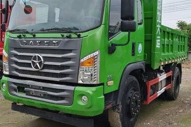 二手大运 G6中卡 200马力 4X2 4.45米自卸车(国六) 单桥 玉柴二手自卸车 黄牌图片