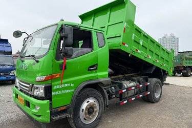 二手江淮 骏铃G系 V6工程型 160马力 4X2 3.8米自卸车(国五) 单桥 玉柴二手自卸车 黄牌