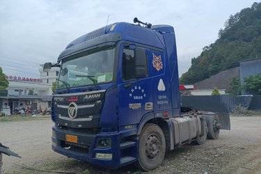二手福田 欧曼GTL 6系重卡 穿越版 430马力 6X4牵引车(国五) 双驱 潍柴二手牵引车 黄牌图片