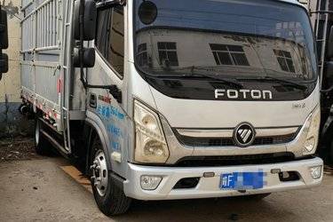 二手福田 奥铃捷运 170马力 4.17米单排仓栅式轻卡(国六) 单桥 云内动力二手载货车 蓝牌图片