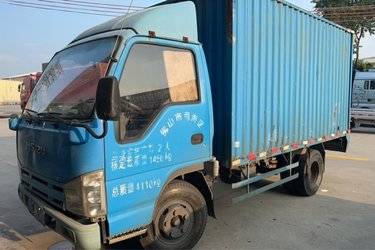 二手庆铃 五十铃100P 98马力 3.6米单排厢式轻卡(国四) 单桥 庆铃五十铃二手载货车 蓝牌图片
