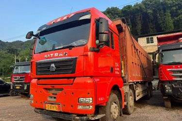 ���ֿ����й����� �ǵ¿�SITRAK G7�ؿ� 540���� 8X4 8.8����ж��(����) ǰ�ĺ�� �й�����������ж�� ����
