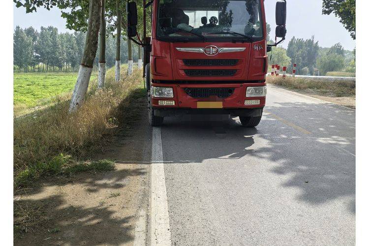 二手青岛解放 220马力 载货车