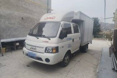 二手江淮 恺达X6 1.6L 120马力 汽油 2.75米双排厢式微卡(国六) 单桥 江淮动力二手载货车 蓝牌图片