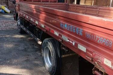 二手福田 奥铃CTX 131马力 4.23米单排栏板轻卡(国五) 单桥 安徽康明斯二手载货车 蓝牌