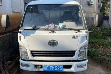 二手一汽红塔 解放经典1系 87马力 4X2 3.715米自卸车(国五) 单桥 江淮动力二手自卸车 蓝牌