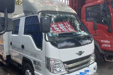 二手福田祥菱M2 Plus 2L CNG 127马力 东安5档 3.1米双排仓栅式微卡(国六) 单桥 北汽福田二手载货车 蓝牌