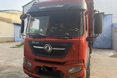 二手东风商用车 天锦KR 245马力 4X2 6.8米仓栅式载货车(国五) 单桥 东风康明斯二手载货车 黄牌