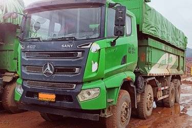 二手三一集团 重载版 480马力 6X4 6.5米自卸车(国六) 后八轮 玉柴二手自卸车 黄牌图片