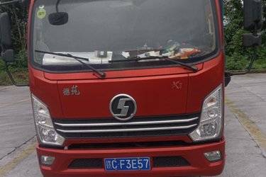 二手陕汽轻卡 德龙K1 基础型 160马力 4.18米单排仓栅式轻卡(国六) 单桥 潍柴二手载货车 蓝牌图片