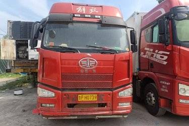 二手冷藏车 一汽解放 解放J6P 350 9.6 8X4