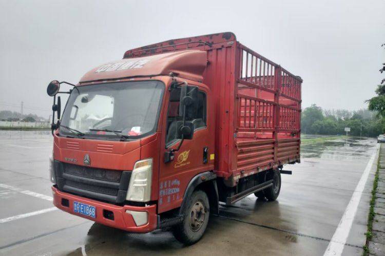 二手重汽HOWO轻卡 156马力 载货车