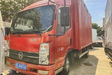 二手凯马 凯捷M6 129马力 4.2米单排厢式轻卡(国五) 单桥 潍柴二手载货车 蓝牌图片