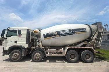 二手中国重汽 HOWO TX 350马力 8X4 7.8方混凝土搅拌车(国六)(唐鸿重工牌)(国六) 前四后八 潍柴二手搅拌车