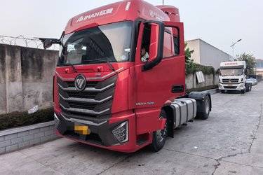 二手福田 欧曼GTL 520马力 6X4 AMT自动挡牵引车(国六) 双驱 福田康明斯二手牵引车 黄牌