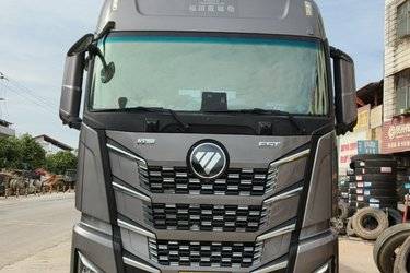 二手福田 欧曼EST 星辉版 580马力 6X4 LNG自动档牵引车(国六) 双驱 福田康明斯二手牵引车 黄牌图片