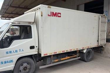 二手江铃 顺达窄体 116马力 4.22米单排栏板轻卡(国五) 单桥 江铃二手载货车 蓝牌