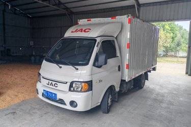 二手江淮 恺达X5 1.6L 120马力 汽油 3.5米单排厢式微卡(国六) 单桥 锡柴二手载货车 蓝牌图片